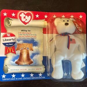 Beanie baby Liberty